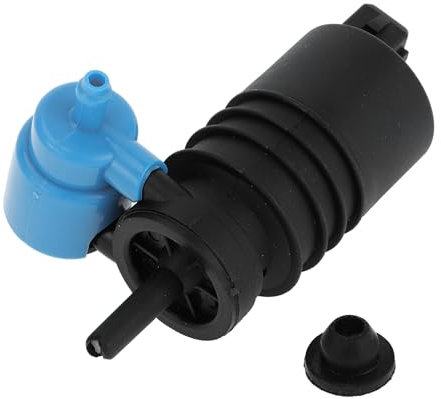 QUARKZMAN Bomba de Agua de Lavado Parabrisas con Ojal, Bomba de Líquido Lavaparabrisas para Opel CORSA B HATCH VAN, Bomba de Limpiaparabrisas No.1450185, Paquete de 1