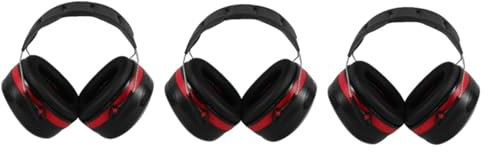 Hemobllo 3pcs Ear Defenders Noise Reduction Hard Hat Earmuffs for Ear Plugs for Work