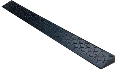 YZWZZXC Rampe Türschwelle, Rampen für Rollstühle, Türschwellenrampe Kurz, Vollgummirampe, Tragbar und Solide, für Stufen, Garageneingänge und Türen(3.5cm/1.4in)