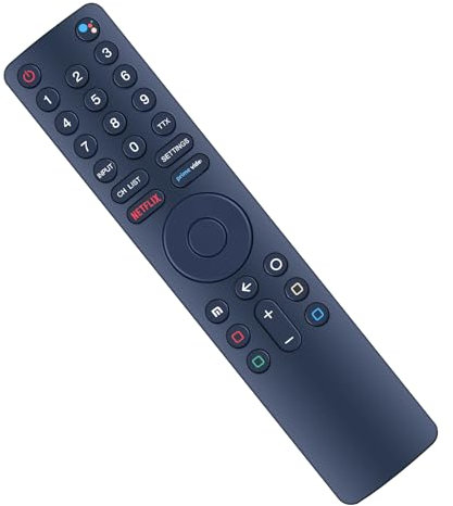 MOVHEIYL XMRM-010 Ersatz Sprachfernbedienung für Xiaomi MI TV 4S Android Smart TV L55M5-5ASP, L55M6-6AEU, L65M5-5ASP, L32M5-5ASP, L32M6-6AEU, L43M5-5ASP, L43M6-6AEU, L50M6-6AEU, L55MS-5A