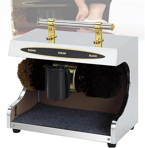 Cireuse à chaussures électrique, polisseuse automatique pour chaussures domestiques, polisseuse électrique pour chaussures dans les halls d'hôtels publics, pour familles, hôtels et banques, B (C)