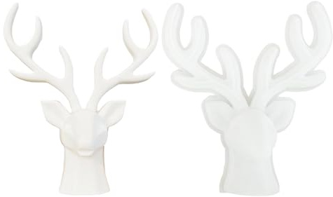 3D rådjur huvudform - epoxihartsgjutningsform, festlig rådjur design | Smycken Display Mögel, 3D Art Animal Support, Hantverksstöd för dekoration