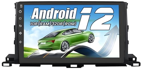Car Navigation System Car Radio for Toyota for Highlander 2014-2019,Android 10 Head Unit 1G for RAM 32GROM with WiFi GPS Navigation