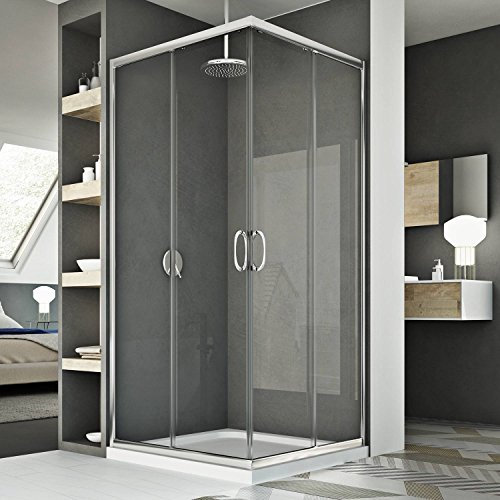 Cabine douche 70x90CM H185 transparent modèle junior