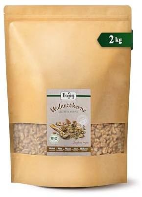 Biojoy EKO-Valnötter åttondelar (2 kg), skallösa (Juglans regia)