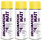 Deco Color 3er Sparpack DC Lackspray matt 400ml nach RAL freie Farbauswahl (3 Dosen in gelb MATT RAL 1023)