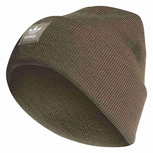 adidas Adicolor Cuff Knit, Men's Backpacks, Raw Khaki, OSFM