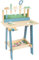 Small Foot 11375 Banco da Lavoro Nordic, in Legno, giodo di Ruolo, con Accessori, in Colori delicati, dai 3 Anni Giocattoli, Multicolore