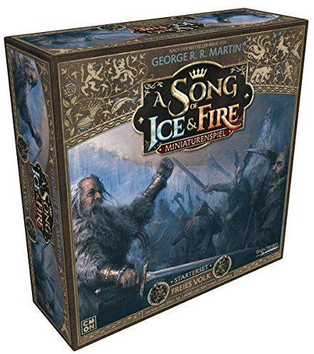 CMON, A Song of Ice & Fire – Freies Volk, Starterset, Tabletop, 2 Spieler, Ab 14+ Jahren, 45+ Minuten, Deutsch, Mehrsprachig, Mehrfarbig, Bunt