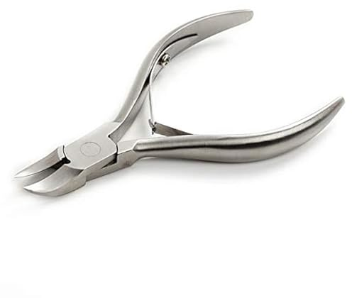 STEK Toenail Clippers, Nail Pliers for Thick & Ingrown Nails, Heavy Duty Stainless Steel Nail Nippers with Sharp Curved Blades, Ergonomic Non-Slip Grip Processional – Podiatrist Tool for Men & Women
