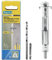 Rapid Hollow Wall Anchors, Pack of 10 Heavy Duty Metal Plasterboard Fixings for 3-20 mm Wall Thickness, 25 kg Load, Cavity Wall Fixings, Wall Plugs, Plasterboard & Chipboard Plugs (5001548)