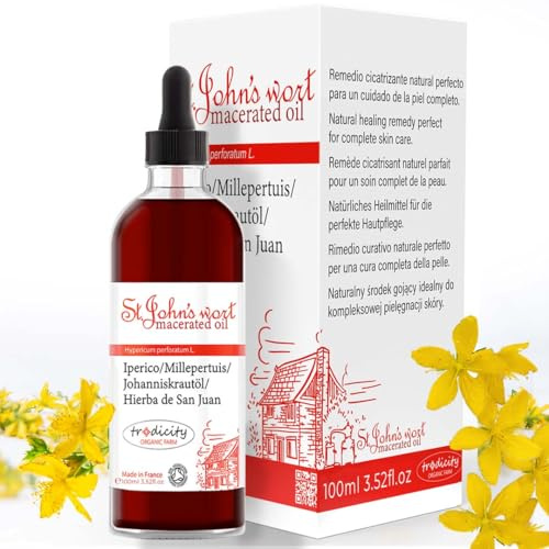 St Johns Wort Muscle & Joint Massage Therapy Oil. Firming Anti Celullite Body Oil. Pregnancy Stretch Mark. Body, Face and Hair Moisturiser Oil. Anti Aging Night Serum 100 ml