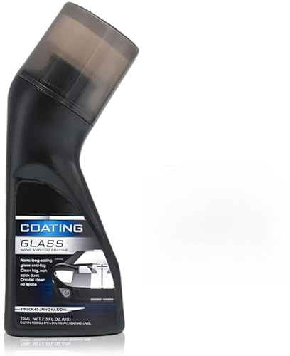 1 Stück Anti Beschlag Spray Auto mit Schwamm, Mikromolekulares Fensterreiniger & Wasserabweiser, Antibeschlagschutz für Windschutzscheiben von PKW, LKW & Wohnmobil, Klar Sicht bei Regen & Nebel (C)