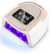 Lampara UV Led Uñas,Secador de Uñas,Lampara Uñas Gel,lampara uñas semipermanentes con 4 Temporizador,Con Pantalla LCD y Sensor Automático,Para Manicura Pedicure Nail Art en el Hogar