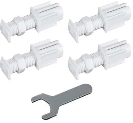 Nixiara Kit D'installation De Volet Rouleau,5 Supports Pour Volets De Plafond | Ensemble De Composants Verticaux De Rechange Pour Maison Salon Chambre Salle De Bains