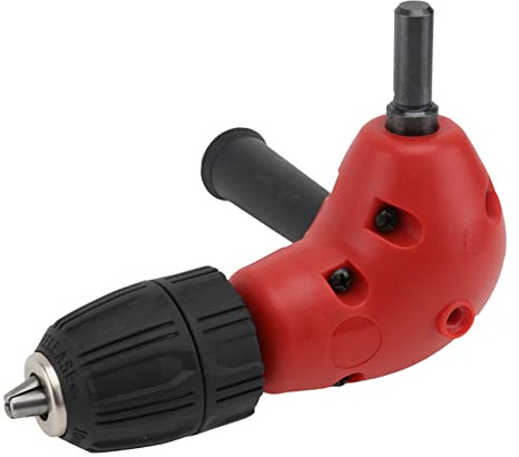 BAZEITFLOW Herramienta de Cambio de Ángulo para Taladro Eléctrico Accesorio Autoadaptable sin Broca Autoprensante para Reducidos