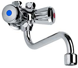 STIEBEL ELTRON 185474 Zweigriff-Wandarmatur MAW, für Mini-Durchlauferhitzer