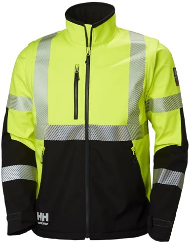 ICU SOFTSHELL JACKET Color: 369 EN471 YELLOW/BLACK Talla: M