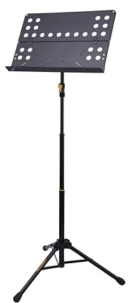 HERCULES Atril de orquesta EZ Grip - Soporte plegable para notas