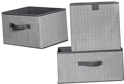 DIKACA 3St buch aufbewahrungsbox aufbewahrungsdose zusammenklappbarer Schrankorganisator Kinderzimmerbehälter Hohe Kapazität Kleiderschrank Schuh Aufbewahrungsbox für Kleidung Container