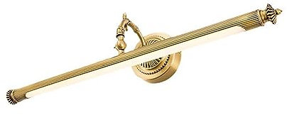 Korridorlampe Dekorative Wand Beleuchtung Vintage-Messing-Spiegel-Frontleuchte Verstellbare Retro Makeup Eitelkeit Licht LED Wandleuchte for Badezimmer Frisiertisch Toilette Show Room(Warm Light 3000K