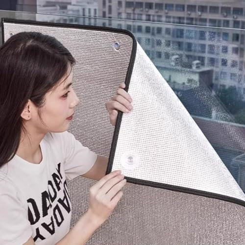 Antideslumbrante Película para Ventana Oscurecimiento Total Película De Ventana 8mm De Espesor Película De Privacidad Personalizable para Hogar Y Oficina(50x60cm)