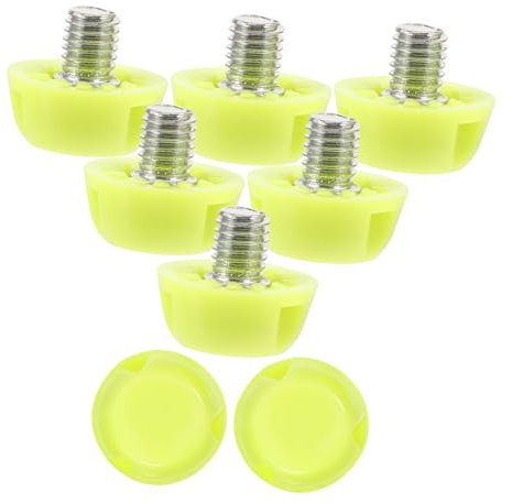 VANZACK 8stücke Fußball Spikes Austauschbare Nägel Für Leichtathletik Und Fußballschuhe rutschfest Für Outdoor-Sportarten Langlebig Und