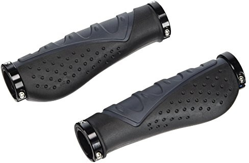 XLC Unisex – Erwachsene Griffe Ergonomic GR-S07, Schwarz