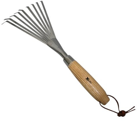 Xclou 341448 Xclou Kleinbesen Edelstahl Eschengriff, ca. 12,5 x 4 x 36,5 cm