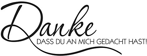 Rayher 28880000 Stempel Danke, DASS Du an Mich..., 3x7cm