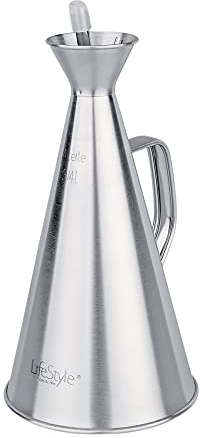 Life Style - Huilier Anti-Goutte - Acier Inoxydable - 1000 ML