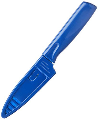 Mercer Culinary Non-Stick Paring Knife, 4 Inch, Blue