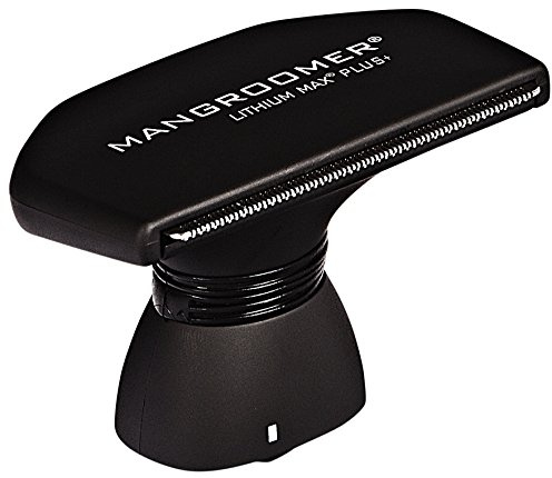 MANGROOMER Lithium Max Plus+ Back Hair Shaver (New 7th Generation) Complete Attachment Head With Shock Absorber Neck & New 50% wider Blade Design