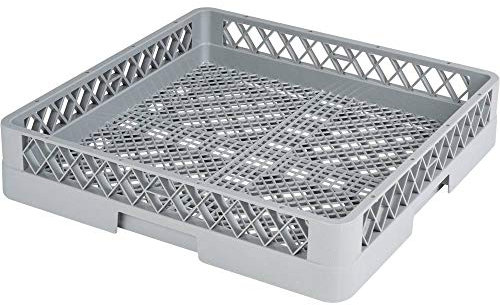 Stalgast Spülkorb für Besteck ohne Einteilungen, Grau, 500 x 500 x 100 mm (BxTxH), Polypropylen, Caddy, Neutral