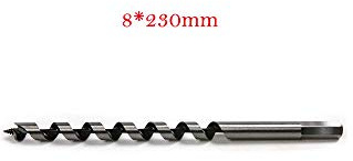 Schlangenbohrer BE-TOOL Sechskantschaft Holz Schlangenbohrer 8mm Bohrer 230mm lang (1 Stück)