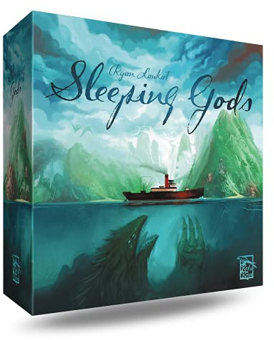 Sleeping Gods by Red Raven Games | Cooperative Campaign Board Game of Exploration, Storytelling, Atlas Navigation and Narrative Adventure | Solo or 1–4 Players | Ages 13+