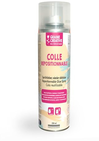 GRAINE CREATIVE Colle repositionnable 250 ML