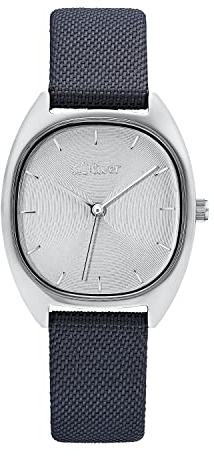 s.Oliver Armbanduhr Damen Quarzuhr Analog, mit Textil Armband, Wasserdicht, Kommt in Uhren Geschenk Box