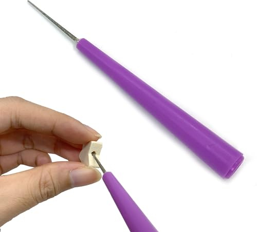 Escariador de Perlas Expansor de agujeros para cuentas, herramienta de expansión de agujeros para cuentas de madera, plástico y vidrio bricolaje, expansor de agujeros para cuentas hecho a mano