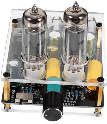 PartyKindom Phono Röhrenvorverstärker Bausatz mit Röhrenverstärker Audio Vorverstärker für HiFi Soundsysteme und Selbstgemacht Heimkino Tragbar