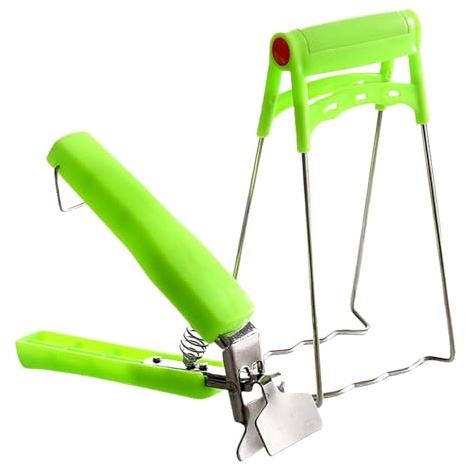 Set di 2 pinze anti-scottatura da cucina, in acciaio inox, per friggitrice ad aria e forno a microonde