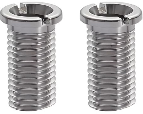 EIHI 2 Piezas Tornillo Hueco Para Válvula De Desagüe De Fregadero De Cocina - Acero Inoxidable, 25 Mm, Universal Para Drenajes
