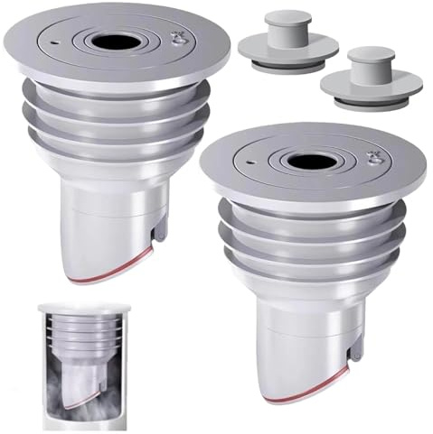 Yuiturt Lot de 2 joints de bouchon de baignoire, 35 à 40 mm en silicone anti-odeur, connecteur de tuyau de vidange pour cuisine, salle de bain, machine à laver