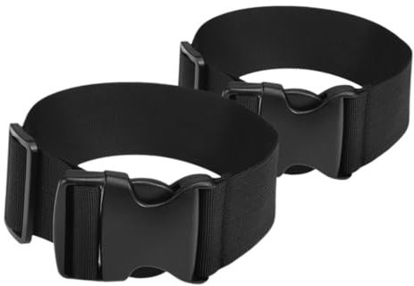 DINHEAROM 2stücke Pack Verstellbare Koffer Gurte Mit Schnallen Gepäckgurte Reisegurte Aus Robustem Material Für Koffer Rucksäcke Und Andere Gepäckstücke
