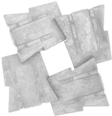 DIYEAH 2 Series Herramienta De Martillo De Cuña Práctica Instalación Cuñas De Cuña De Mango De Martillo Cuña Divisoria Con Mango De Martillo Planchar Plata 4 Piezas*2