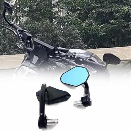 Specchietto Retrovisore Universale Per Estremità Manubrio Moto Per Triumph Street Triple 675 765 1050 Trident 660 Tiger 900