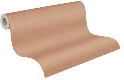 A.S. Création Uni-Vliestapete mit feiner Struktur – Beige – 10,05 x 0,53 m | Einfarbig & vielseitig kombinierbar – matte Wandtapete, ansatzfrei & spurlos abziehbar – für Wohn-, Schlaf- & Arbeitszimmer