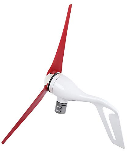 Marhynchus Generador Eólico NE 400S3 de 400 W, Molino de Viento de Fibra de Nailon con Funda de Cobre para Generación de Energía Doméstica Fuera de la Red