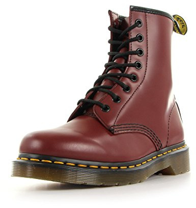 Dr. Martens 1460, Botas Unisex, Rojo (Cherry Red), 36 EU