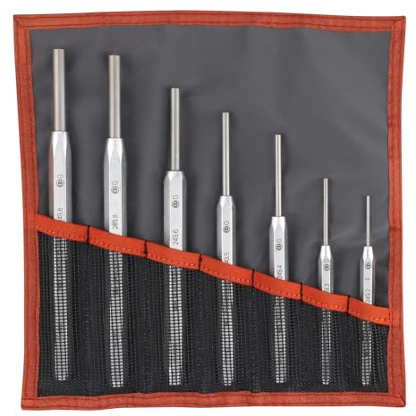 Jeu de 7 chasse-goupilles en trousse FACOM 2 à 10 mm - 248.JT7PB